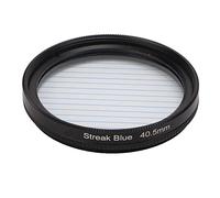 Blue Streak Special Effects Filter, Junestar Dot to 37mm 40.5mm 43mm Filters Line Waterproof Camera Accessories 49mm 46mm Lens Anamorphic for Most of Digital Cameras (40.5mm)