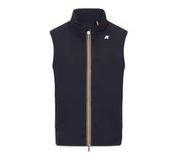 Blue Stretch Nylon Jersey Gilet Coat - male - K-Way - Waistcoats - Blue - L - Jackets L