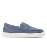 Blue Suede Loafers - male - Rieker - Loafers - Blue - 9 UK - Shoes 9 UK