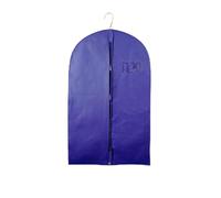 Blue Suit Cover Bag for Men. Moth Proof Garment Cover Protector Bags. Foldable Heavy-Duty Plastic Waterproof Durable Multipurpose 40 Inch Travel Lightweight Dress Coat Cover Carrier Bag (Pack of 3)