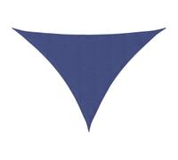 Blue Sun Shade Sail 7x5x5m - 100% Oxford Polyester Durable Triangle Canopy with UV Protection & Water Resistance Stylish Design for Balcony Patio Garden & Outdoor Spaces.