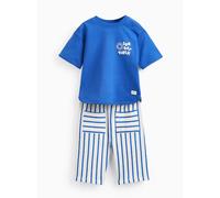 Blue Sunday Vibes Graphic T-Shirt & Trousers Set 12-18 months