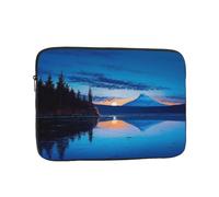 Blue Sunset Laptop Sleeve for Women Men, 12 Inch Waterproof Laptop Bag Lightweight Notebook Computer Cover Bag
