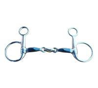 Blue Sweet Iron Hanging Cheek Lozenge Bit - Horse and Pony (5 1/2")