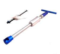 Blue T Handle Dent Puller Kit With Ten Suction Cups For Auto Body Repair And Hail Damage Removal On Cars Trucks And Vans Metal Tool