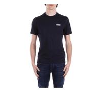 Blue T-shirt with International Logo - male - Barbour - T-Shirts - Blue - S - Tops S