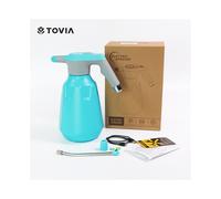 (Blue) T TOVIA 2L Cordless Electric Sprayer Mister Automatic Watering Can Bottle for Garden Plant Pressure Sprayer Adjustable Nozzle
