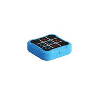 (Blue) Tac Tic Toe Electronic Toy Board Multi Function Cognitive Features Emotional