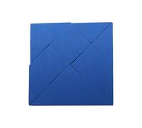 Blue Tangram Puzzle - Educational, Logic Puzzle, and Maths Game for Kids and Adults