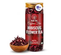 BLUE TEA - Hibiscus Tea - Classic - 50g | SKIN GLOW ENHANCING TEA, Karkade | Vitamin-C Rich | Tangy Taste - Flower Based - B07KWY1BMZ Tea - Gluten Free | Pet Jar Pack