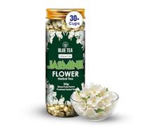 BLUE TEA - Jasmine Tea - 30gm - 30+ Cups | FOR SLIMMING BODY & STRESS RELIEF | Non-Bitter - Farm Fresh - Caffeine Free - Herbal Tea - Flower Based | Reusable Pet Jar