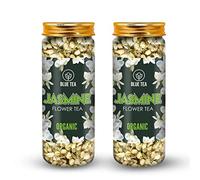 BLUE TEA - Jasmine Tea - 30gm - 30+ Cups (Pack of 2) | FOR SLIMMING BODY & STRESS RELIEF | Non-Bitter - Farm Fresh - Caffeine Free - Herbal Tea - Flower Based | Reusable Pet Jar