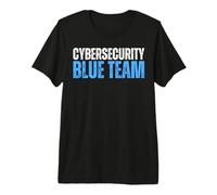 Blue Team Cybersecurity Hacking Ethical Hacker Cybersecurity Premium T-Shirt
