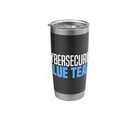 Blue Team Cybersecurity Hacking Ethical Hacker Cybersecurity Stainless Steel Insulated Tumbler