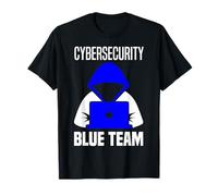 Blue Team Cybersecurity Hacking Ethical Hacker Cybersecurity T-Shirt