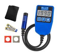 Blue Technology Coating Thickness Gauge for Car DX-13-S-AL | Paint Thickness Gauge Steel and Aluminium Bodies | Paint Meter Movable Flat Probe | Paint Tester Measuring Range up to 3000 µm | Made in EU