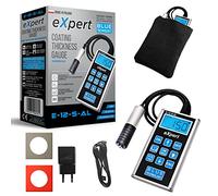 Blue Technology Coating Thickness Gauge for Car E-12-S-AL eXpert Paint Meter for Steel and Aluminium Bodywork Paint Thickness Meter Detects Zinc on the Body Paint Knife with Measuring Memory