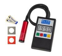 Blue Technology MGR-11-S-AL Coating Thickness Meter Paint Tester Paint Coating Meter (Steel & aluminum) Made in EU,Black,11cm x 6,5cm x 2,8cm