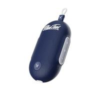 Blue Tees Golf Player Go - Compact GPS Speaker, Bluetooth Music & Audible GPS Distances, Auto Course Recognition, IPX7 Waterproof, 40,000+ Preloaded Courses, 16+ Hours Battery, Built-in Magnetic Strip