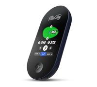 Blue Tees Golf Ringer - Magnetic Golf GPS Handheld, Touch Screen Display, Water Resistant Golf Distance Range Finder, 40,000+ Preloaded Courses, 10+ Hours Battery, Built-in Magnetic Strip