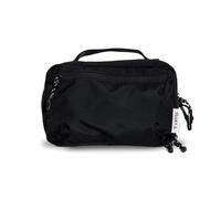 Blue Tees Golf TIPS Travel Organizer, Compact Dual Sided Toiletry & Tech Gear Bag, Ballistic Nylon, Water Resistant, Hanging Hook, Multi Compartment Design, Matte Black