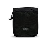 Blue Tees Golf TIPS Valuables Pouch Durable Ballistic Nylon Travel Pouch with Drawstring Closure & Aluminum Snap Hook for Secure Storage, Ideal for Travel & Everyday Use