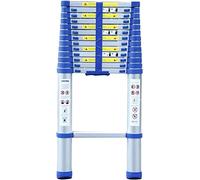 Blue Telescoping Ladder for 8m/ 7m/ 6.2m/ 5m/ 4m/ 3.8m/ 2.6m Rooftop Tent, Aluminum Extension Telescopic Ladders for Loft RV Attic Outdoor, Load 150kg (Size : 1.8m/5.9ft