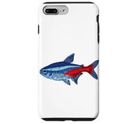 Blue Tetra Paracheirodon innesi Freshwater Aquarium Case for iPhone 7 Plus/8 Plus
