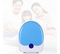 Blue Toilet Seat Anti-slam Soft Close Toilet Seat with Build in Potty Training Seat, Quick Release Easy Cleaning and Installation, Standard Oval Toilet Seats