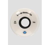Blue Tomato Logo 78A 65Mm Wheels white Uni