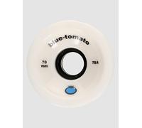 Blue Tomato Logo 78A 70Mm Wheels white Uni