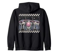 Blue Tongue Skink Cute Zip Hoodie