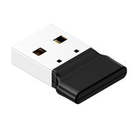 Blue Tooth Adapter, Dongle Receiver, Fast Pairing Stable Signal Compact Design Wireless Audio Energy Efficient Enhanced Range Smooth Streaming, Blue-Tooth Dongle for Desktop