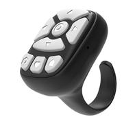 Blue-Tooth Wireless Remote Control with Fingertip - Page Turner Clicker with Finger Scroll | 2025 New Page Girapper Remote Control Scroll Ring with Blue Tooth | Controller