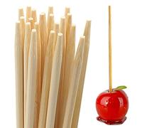 BLUE TOP 200pcs Bamboo 5mm 7in Skewer Sticks, Strong & Durable, Eco-Friendly, Smooth & Safe, Multi-Use