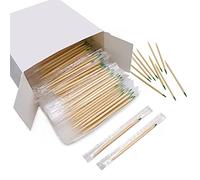 BLUE TOP Wood Bamboo Mint Individually Cello Wrapped Toothpicks 2.5 Inch Pack 1000,High Class Food Picks with Flavor,Bamboo Mint Toothpicks for Appetizers,Cocktails,BBQ Picks.