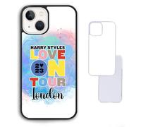 Blue Tour Splash Love Harry Photo Styles Horan One 1D Direction Custom Compatible With iPhone 6 7 8 SE 2020 X XR XS 11 12 13 14 15 16 16E Pro Max Plus Mini Bumper Case Custom Personalised Name