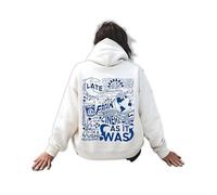 Blue Track List Home Harry's Harry House Styles One 1D Direction Hooded Jumper Sweatshirt Strings Harajuku Y2K Unisex Oversized Hoodie XS S M L XL XXL 3XL 6-24 Adult Pullover Sweatshirt Men Women