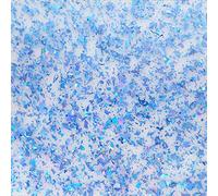 Blue Transparent Chunky Glitter Cast Acrylic Sheet, 3mm thick (250x150mm)