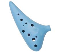 Blue Twelve Hole Ocarina Ethnic Style Home Decoration Musical Instrument
