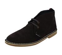 (Blue, UK 8) Mens Ben Sherman Desert Boots - Hunt