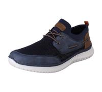 Rieker Mens Rieker Slip On Shoes B9643 - Blue - UK 9.5