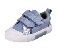 Clarks Girls Foxing Trim Kid Denim Canvas Canvas,Riptape Grey