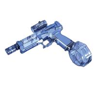 (Blue) Ultimate Battle Blaster Long Range Motorized Water Gun with Interactive Lighting,Electric Water Guns for Kid,Automatic Water Gun Pistols, Squirt Gun