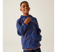 Blue unisex 11-12 Years Regatta Kids’ Printed Lever Packaway Jacket Blue, Size: 11-12 Years