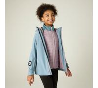 Blue unisex 15-16 Years Regatta Girls Trekktain 3 in 1 II Jacket Blue, Size: 15-16 Years