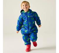 Blue unisex 18-24 Months Regatta Kids’ Penrose Quilted Puddle Suit Blue, Size: 18-24 Months