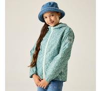 Blue unisex 5-6 Years Regatta Kids’ Printed Lever II Waterpoof Jacket Blue, Size: 5-6 Years
