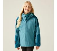 Blue unisex 6-7 Years Regatta Girls Trekktain 3-in-1 II Jacket Blue, Size: 6-7 Years