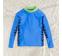 REGATTA Hoku Rash Vest Blue Camo 7-8 years